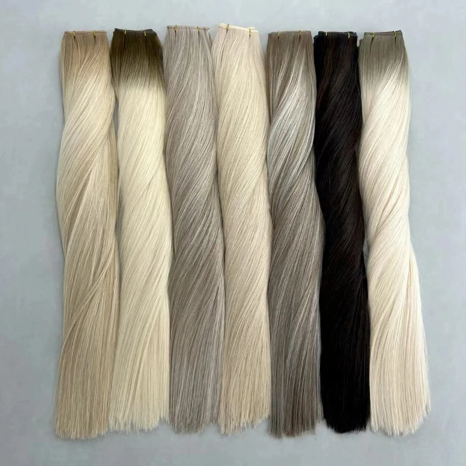 Applications and precautions for human hair extensions