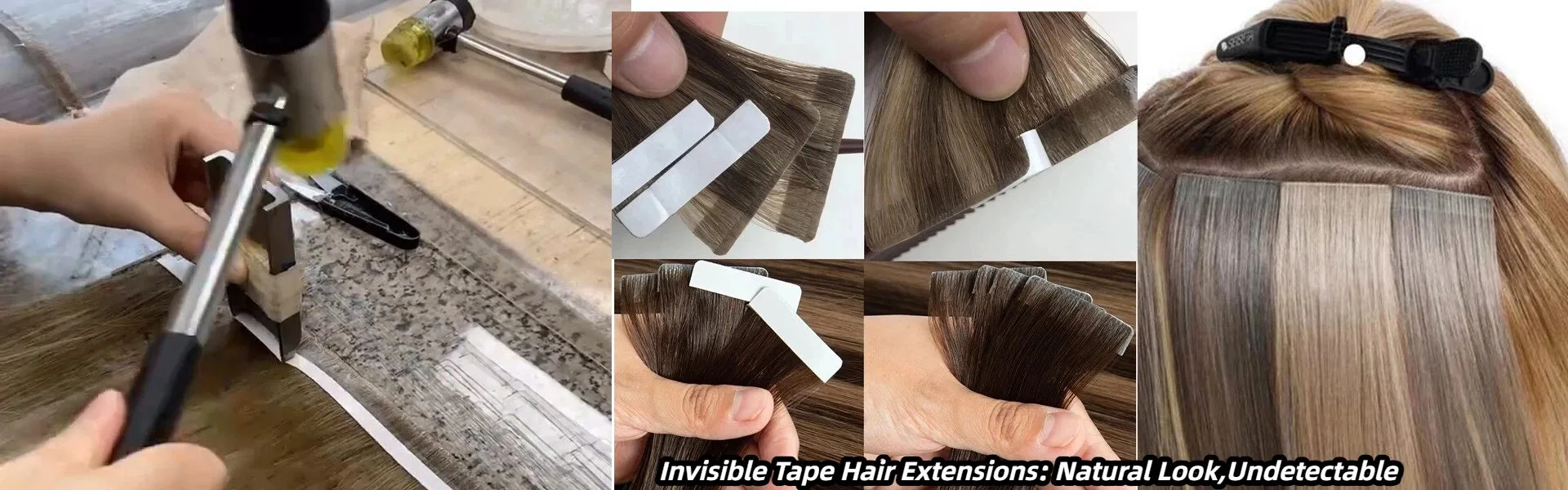 Invisible Tape Hair Extensions