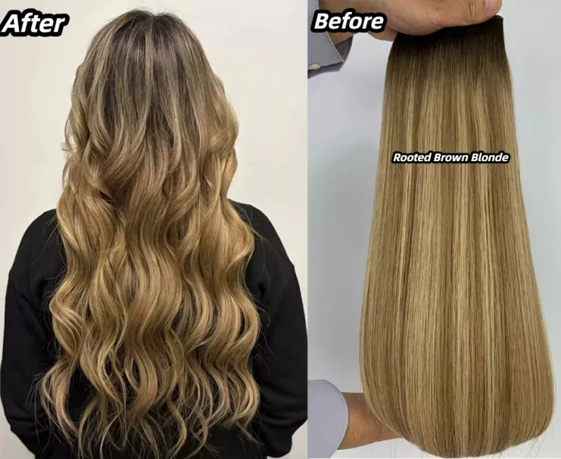 How Premium Hair Extensions Create Before & After Impact