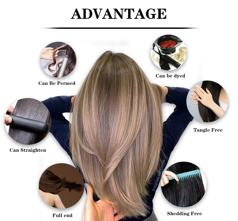 Seamless Clip In Human Hair Extensions