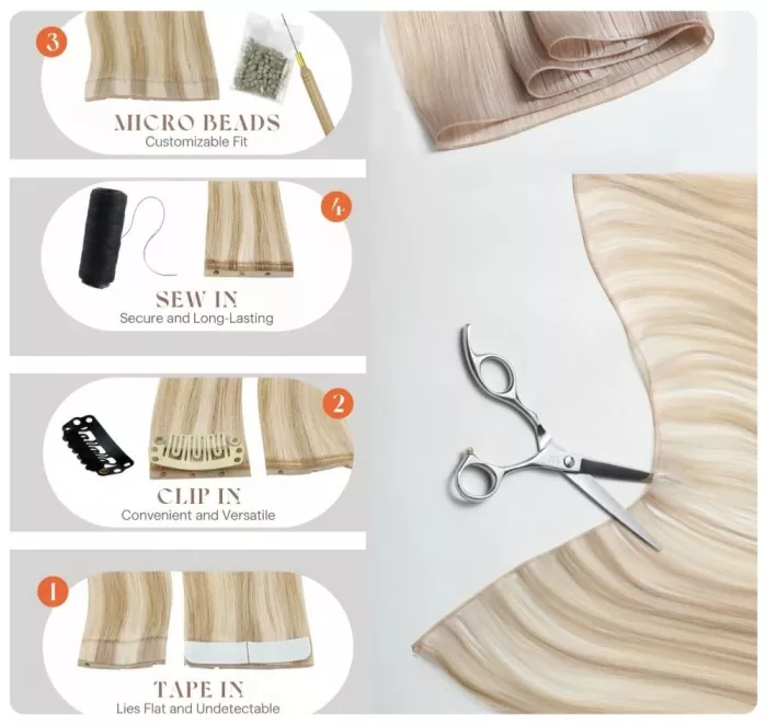 Butterfly weft
