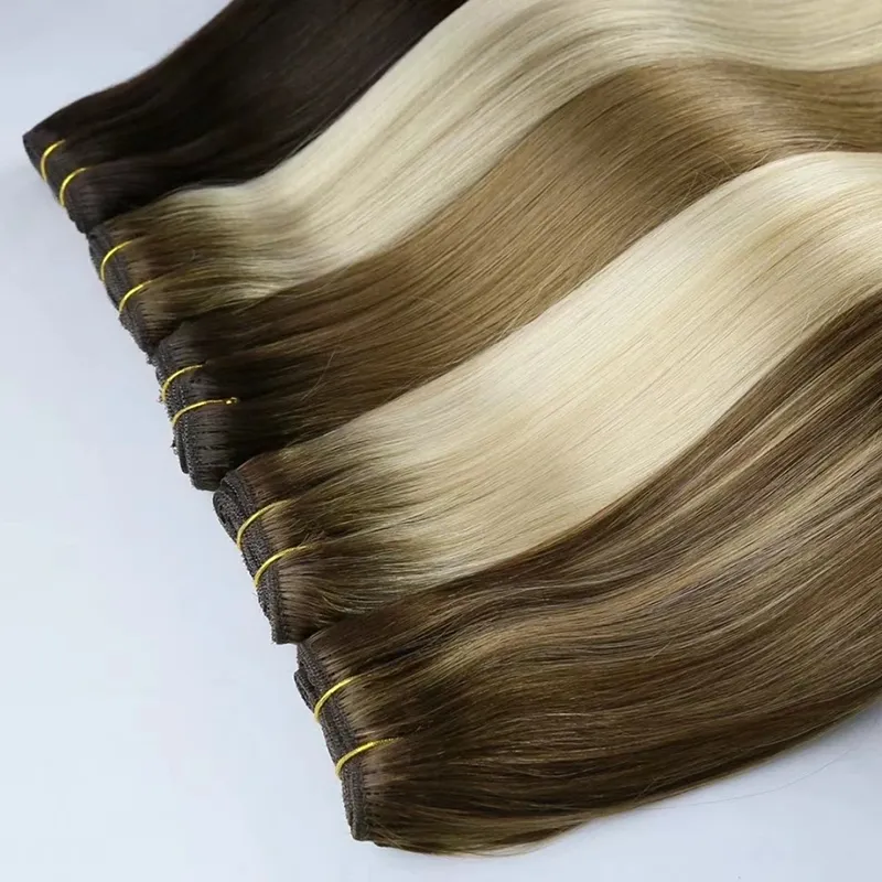 Weft Hair Extensions Human Hair